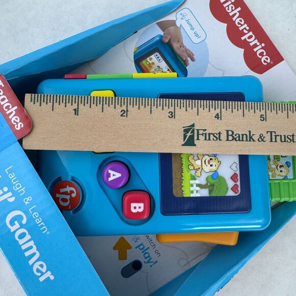 Fisher-Price Laugh & Learn Lil Gamer Baby Learning Toy Interactive 6-36 Month - Picture 9 of 11